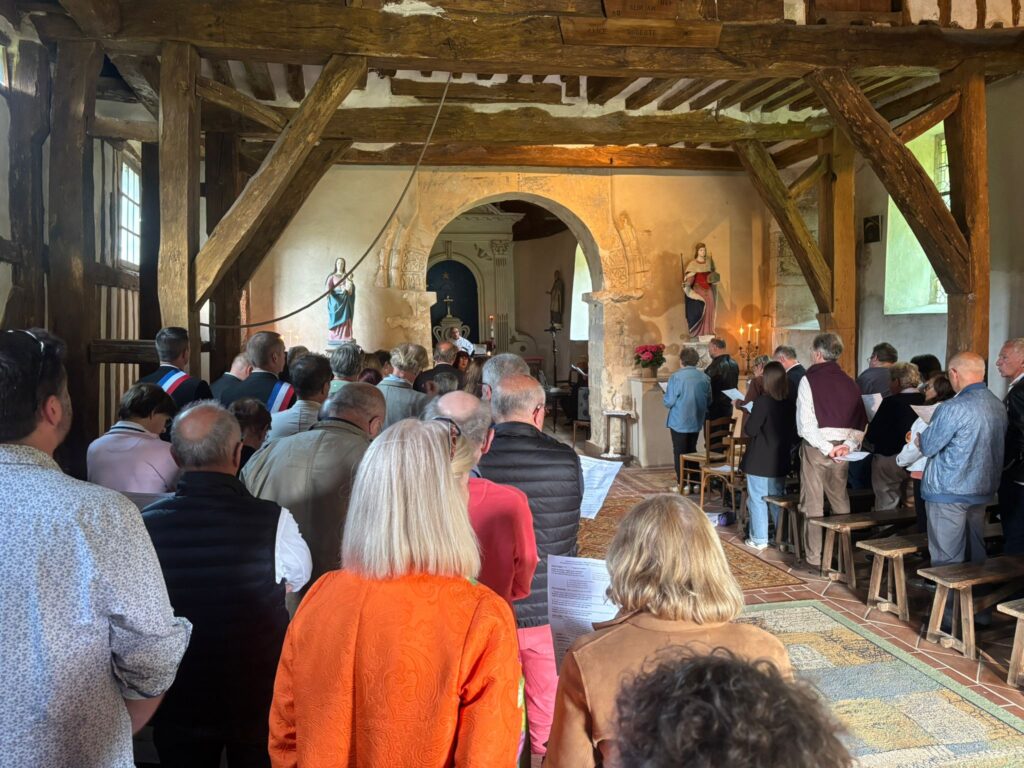L&rsquo;INAUGURATION DE LA FIN DES TRAVAUX DE L&rsquo;ÉGLISE