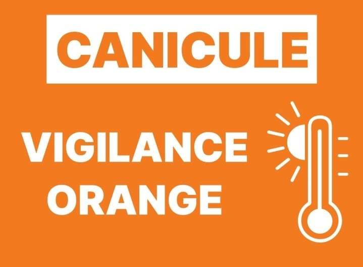 ALERTE CANICULE : VIGILANCE ORANGE