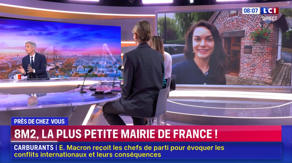 SAINT-GERMAIN-DE-PASQUIER EN DIRECT SUR LA CHAÎNE LCI