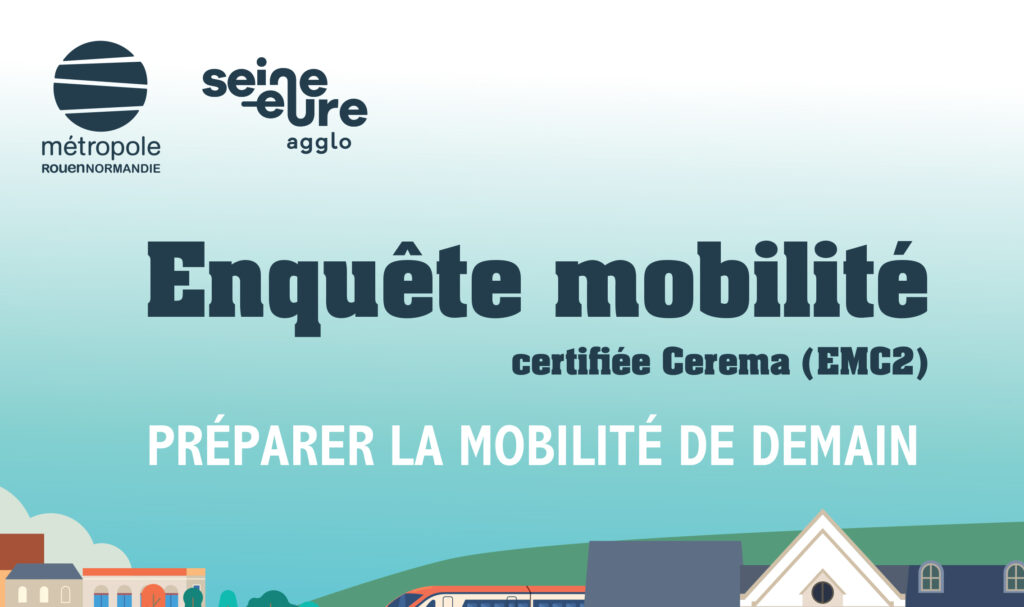 ENQUÊTE MOBILITÉ SUR L&rsquo;AGGLO SEINE-EURE